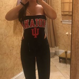 INDIANA strapless top